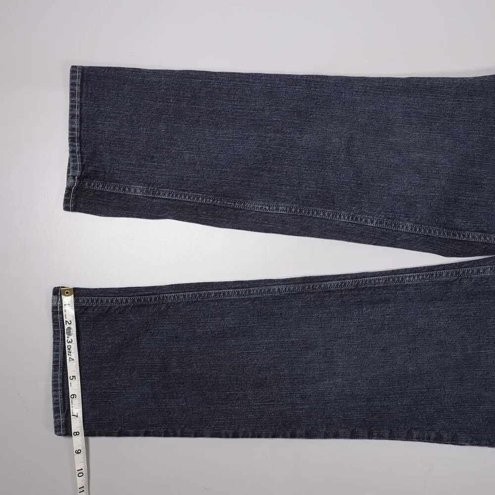 Duluth 40 Grit Flex Standard Fit Carpenter Jeans Workwear Blue Mens 36 x 34